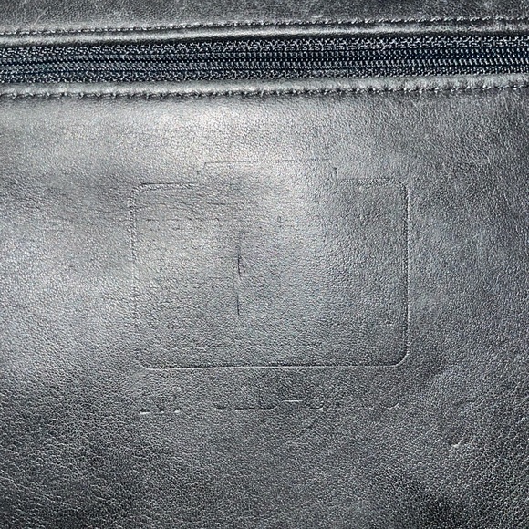 Vintage Coach LEGACY COMPANION FLAP BLACK USA - Picture 6 of 6